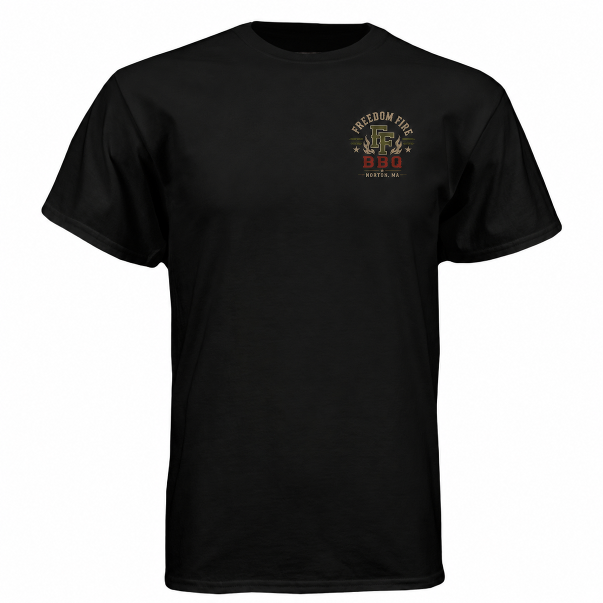 Freedom Tee front, black