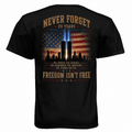 Memorial Tee back, black