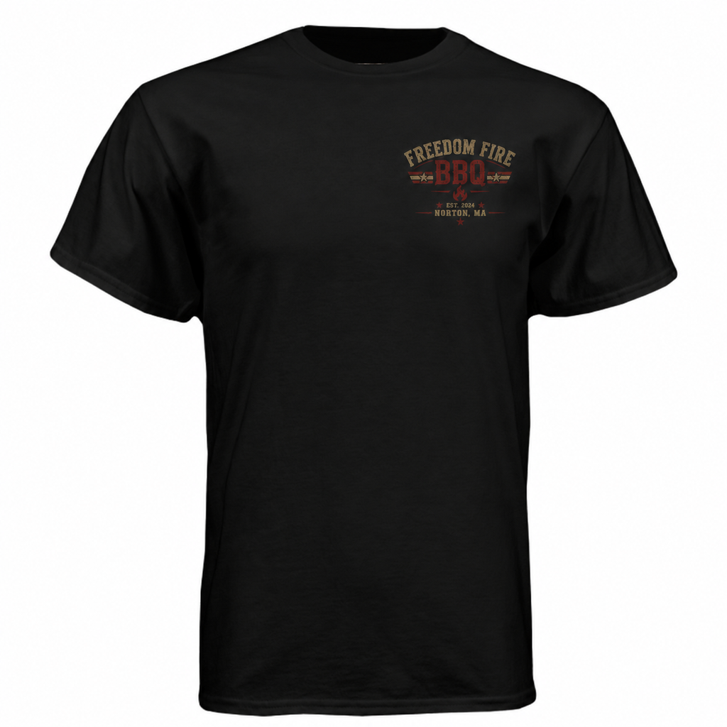 Pinup Tee front, black