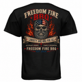 Skully Tee back, black