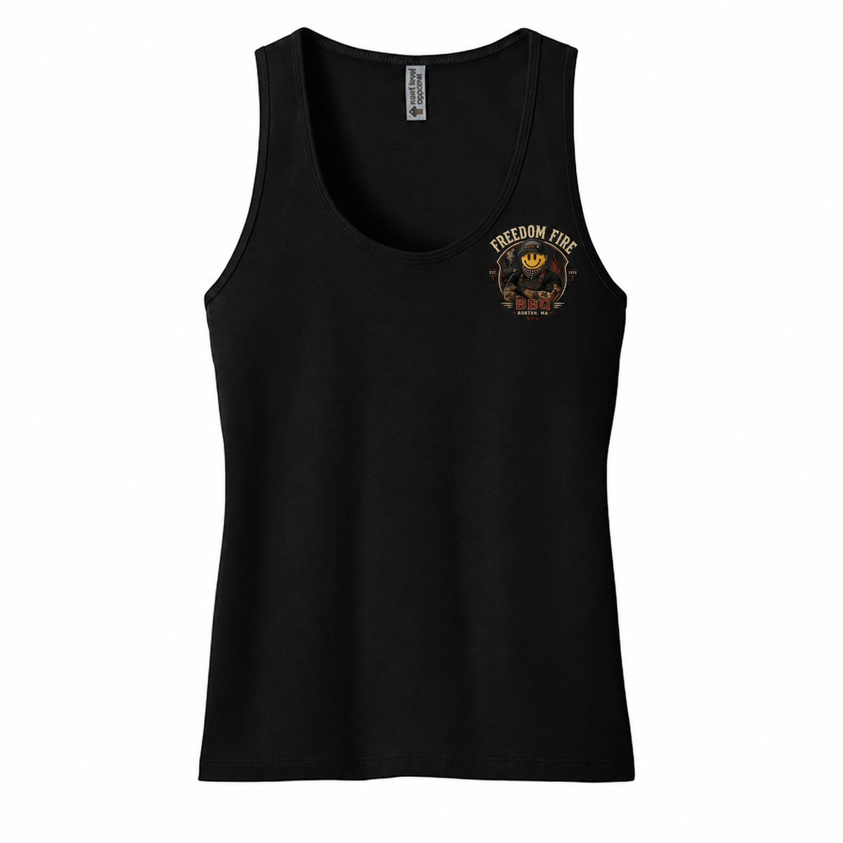 Smoke Therapy Women's Tank front, black