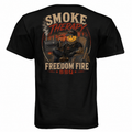 Smoke Therapy Tee back, black
