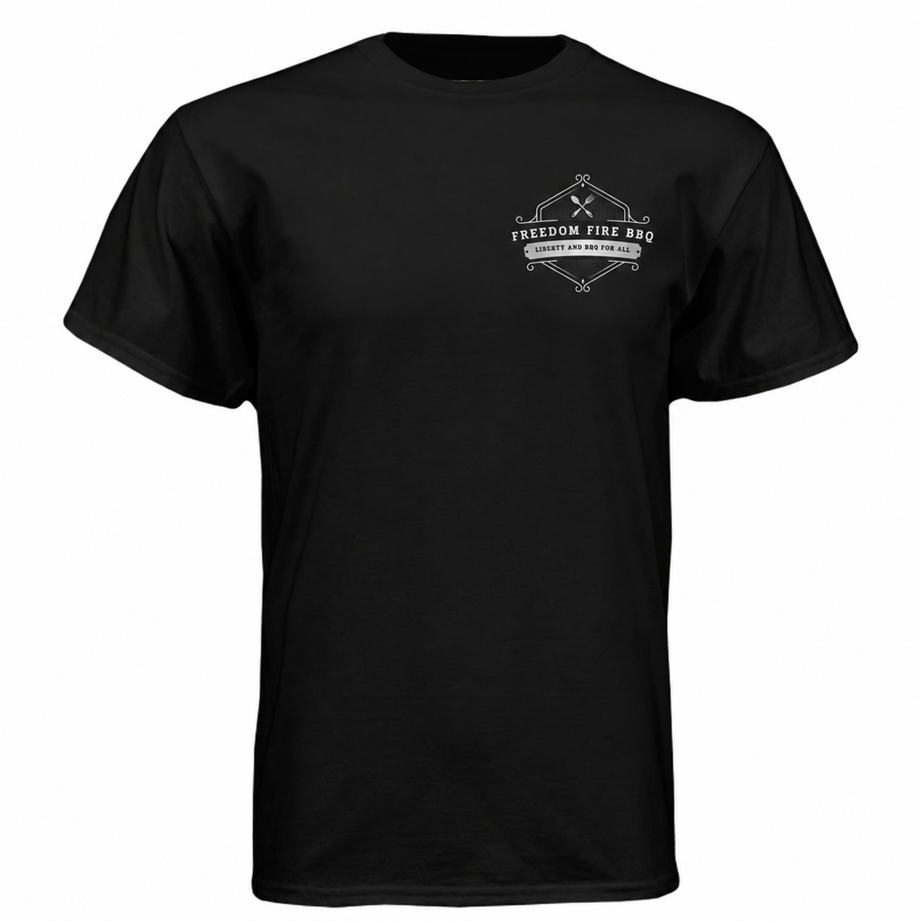 Soldier Tee front, black