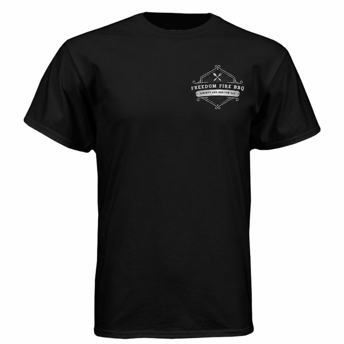 Soldier Tee front, black